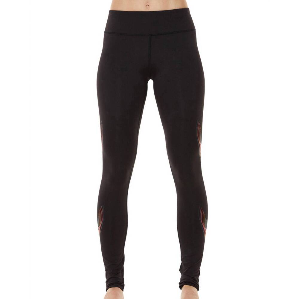 NEW SHAPE ACTIVE vortex full length leggings in black